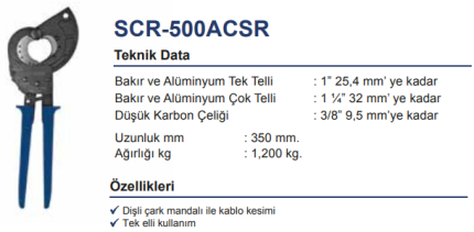 SCR-500ACSR