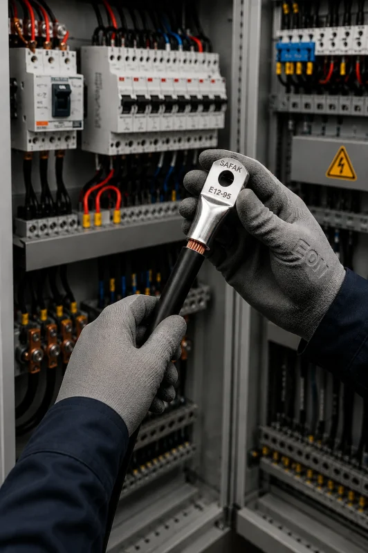 Şafak SKP sıkmalı kablo pabuçları EON Elektrik ürün görseli