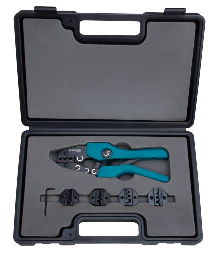 TO-035DC-ST Multifonksiyonel Kablo Ucu Sıkma Pensesi (Çantalı Set)
