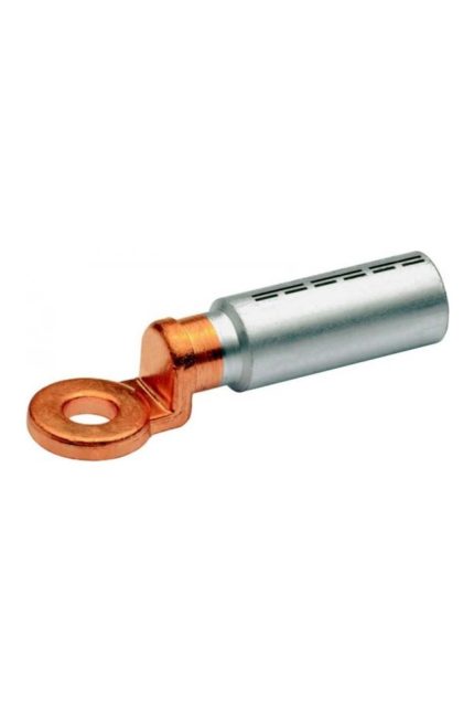 Tork bimetal Al-Cu kablo pabucu DIN normu bakır alüminyum kablo bağlantı pabucu