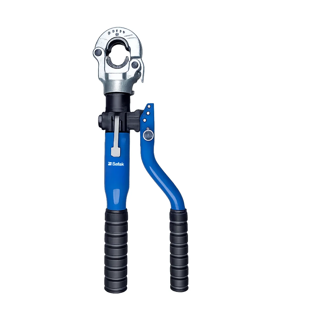 Şafak hidrolik pabuç sıkma pensesi 10-300 mm² Şafak hidrolik pabuç sıkma pensesi 10-300 mm²